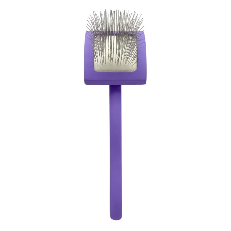 Мала пуходерка з довгими зубцями Groom Soul Violet Series S — Фото 5