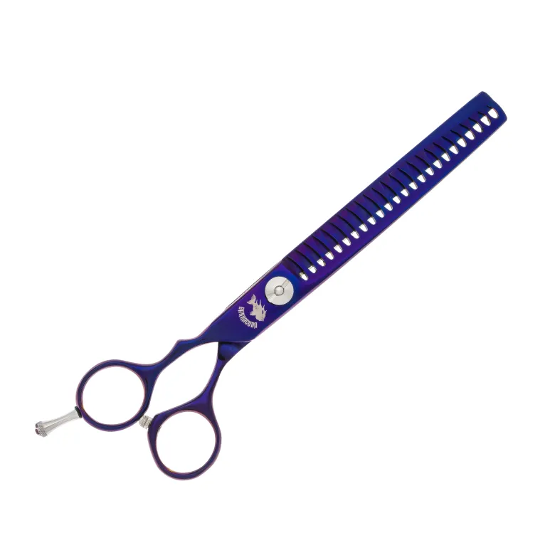 Barracuda Violet Limited 7,5" Linkshänder-Finishing-Schere, 24 Zähne — Foto 4