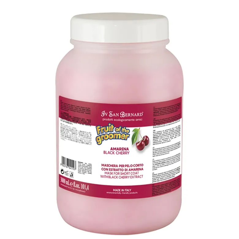 Champú para cabello corto con proteínas Iv San Bernard Black Cherry 3250ml 3x1 — Foto 4