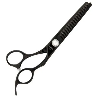 Geib Black Pearl thinning shears, 46 teeth — Photo 4
