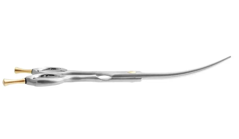 Contour scissors MS Moshou QRB-625, 6.5" — Photo 6