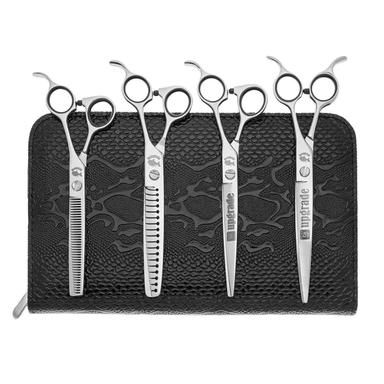 Barracuda Cobalt Upgrade Grooming Scissors Set, 4 pcs. — Photo 4