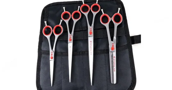 Witte Red Rose Line Fellscheren-Set, 4-teilig — Foto 4
