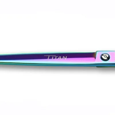Entree Blue Titan Straight Scissors — Photo 7