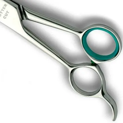 Left-handed straight scissors Geib Crocodile — Photo 6