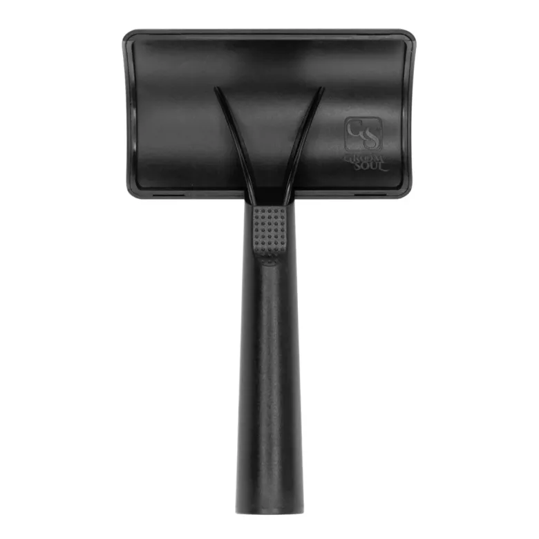 Середня пуходерка-слікер з жорсткими зубцями Groom Soul Pro Black — Фото 10