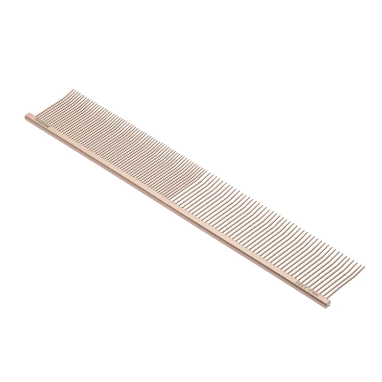 Barracuda Premium MK2 metal comb with curved, frequent teeth, 22.5 cm — Photo 5
