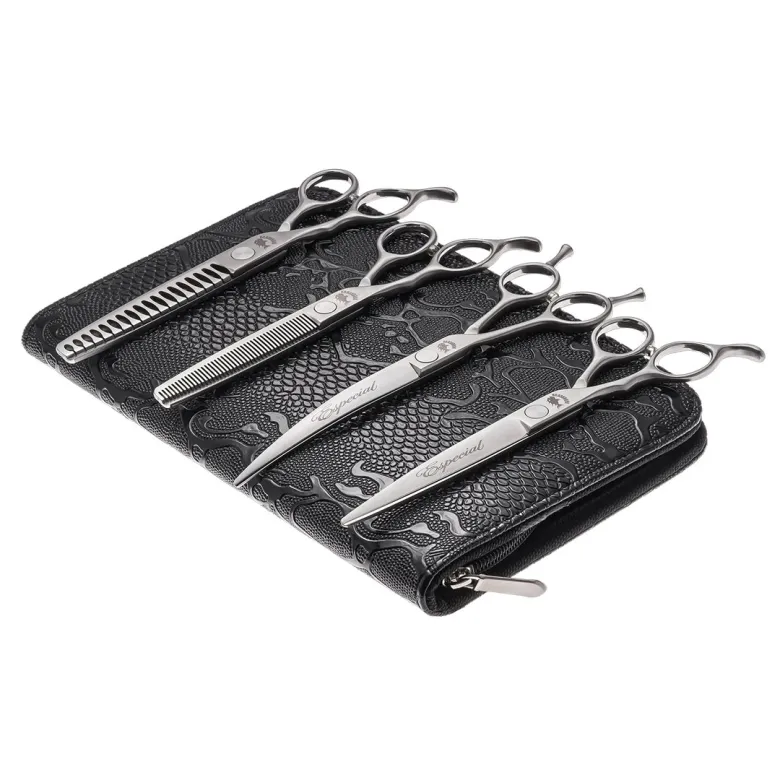 Barracuda Especial+ AUS10 Linkshänder-Scherenset, 7,0", 4-teilig — Foto 4