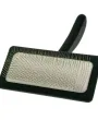 Мала м'яка пуходерка з середніми зубцями Groom Soul Natural Red\Black — Фото 21