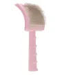 Велика пуходерка-слікер з м'якими зубцями Groom Soul Pro Pink — Фото 20