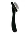 Мала м'яка пуходерка з середніми зубцями Groom Soul Natural Red\Black — Фото 23