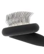 Round extra-small soft pomade with medium teeth Barracuda Black/Pink R — Photo 14