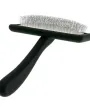 Мала м'яка пуходерка з середніми зубцями Groom Soul Natural Red\Black — Фото 20