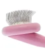 Round extra-small soft pomade with medium teeth Barracuda Black/Pink R — Photo 15
