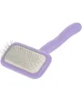 Puf mediano suave con dientes medianos Barracuda Violeta/Negro M — Foto 10