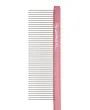Pettine per animali domestici in metallo rosa Groom Soul con punta 18,5 cm — Foto 14