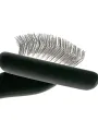 Мала м'яка пуходерка з середніми зубцями Groom Soul Natural Red\Black — Фото 19