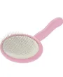 Pomada redonda de textura media y suave con dientes medianos Barracuda Negro/Rosa R — Foto 10