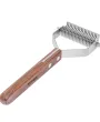 Cepillo de aseo para perros Barracuda Coat King Deshedding, 20 dientes — Foto 6