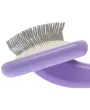 Cataplasma grande suave con dientes medianos Barracuda Violeta/Negro L — Foto 14