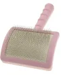 Велика пуходерка-слікер з м'якими зубцями Groom Soul Pro Pink — Фото 18